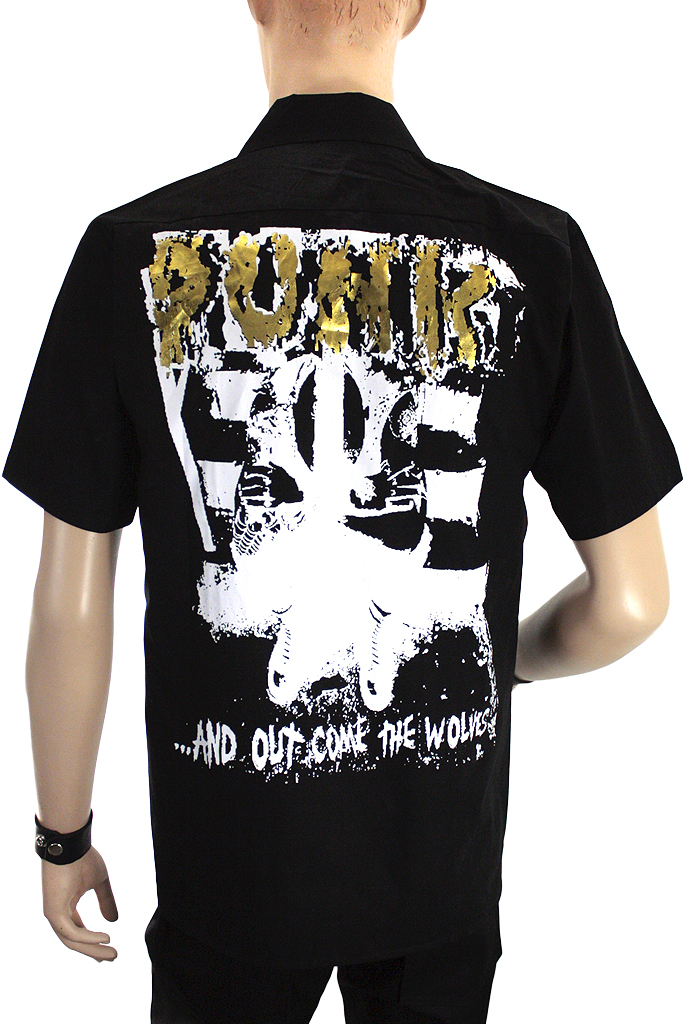 Рубашка с коротким рукавом Rancid And Out Come The Wolves Punk - фото 2 - rockbunker.ru