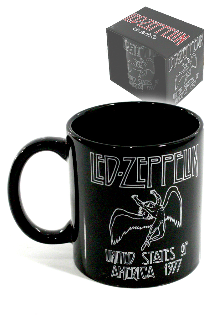 Кружка Led Zeppelin United States Of America 1977 - фото 1 - rockbunker.ru