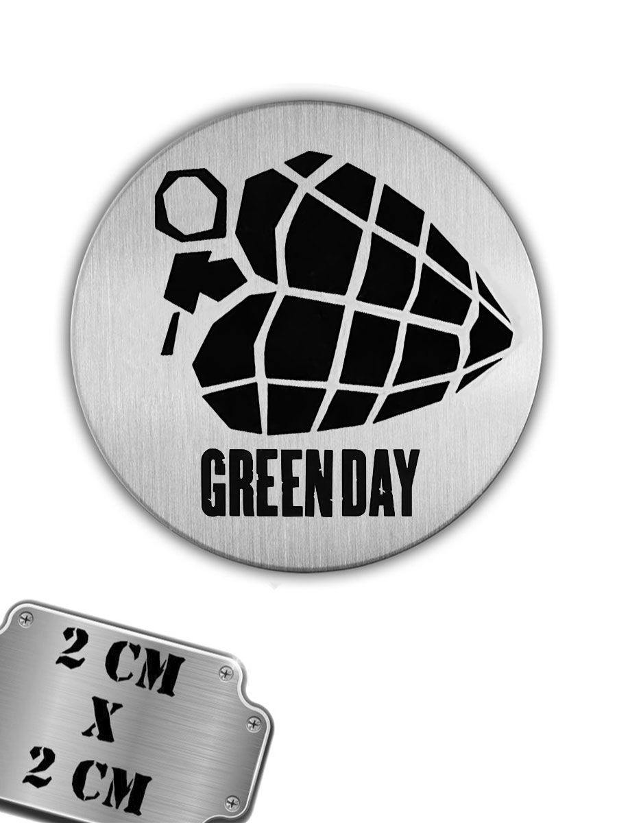Значок-пин Green Day - фото 1 - rockbunker.ru