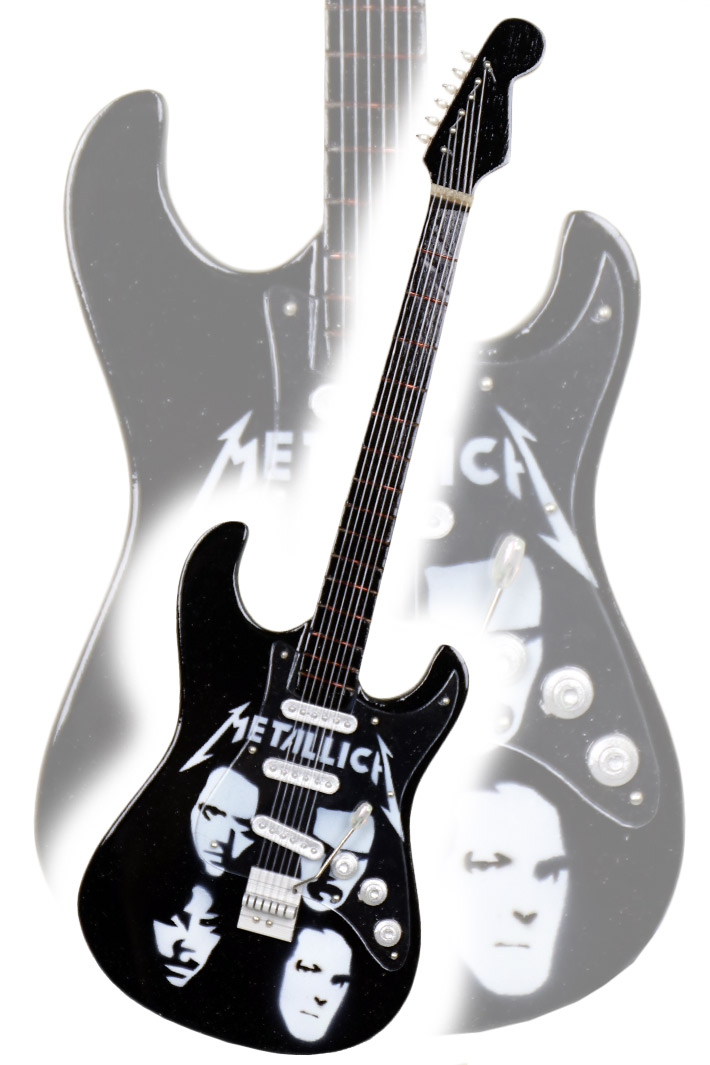 Сувенирная копия гитары Metallica - фото 1 - rockbunker.ru