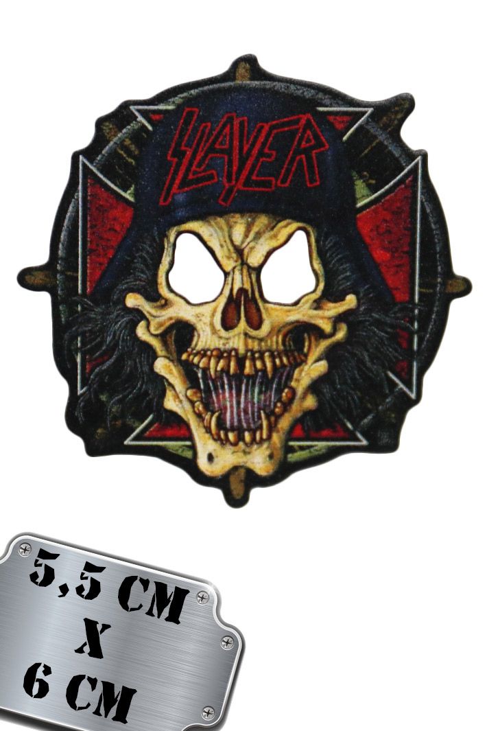 Магнит Slayer - фото 1 - rockbunker.ru