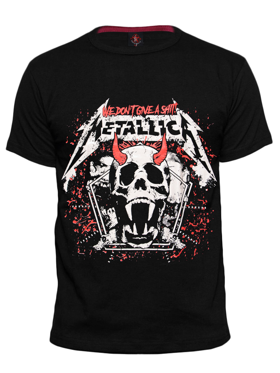 Футболка RockMerch Metallica - фото 1 - rockbunker.ru