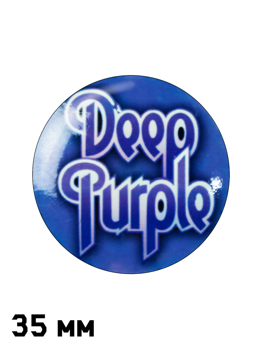 Значок RockMerch Deep Purple - фото 1 - rockbunker.ru