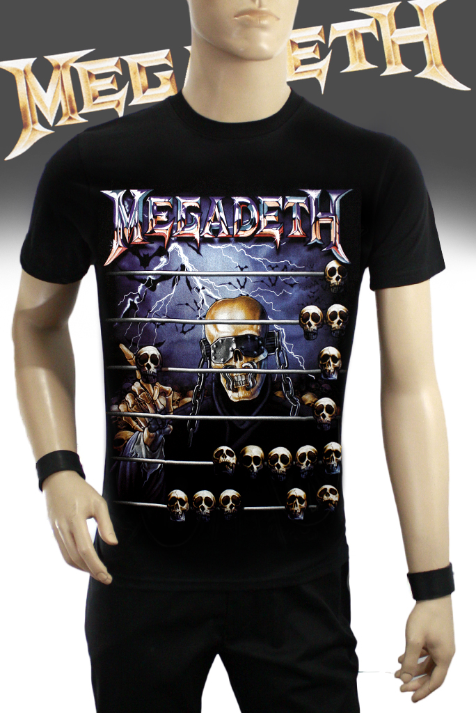 Футболка Hot Rock Megadeth - фото 1 - rockbunker.ru