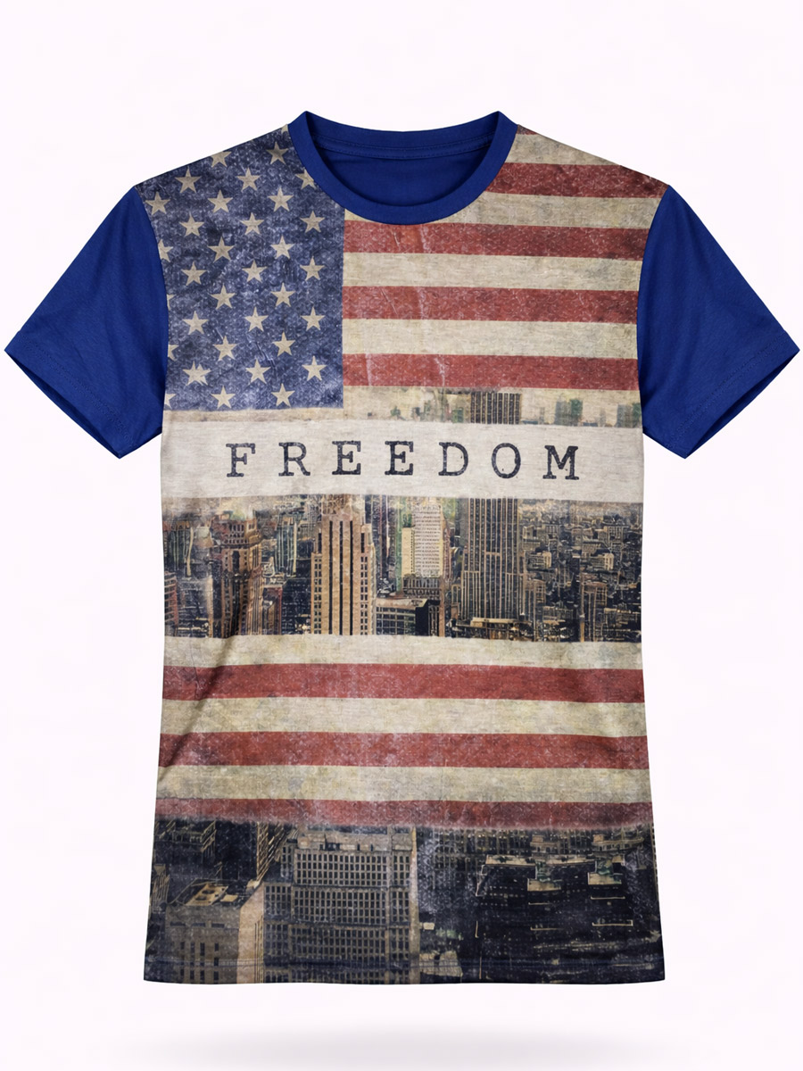 Футболка Xzavier Freedom City - фото 1 - rockbunker.ru