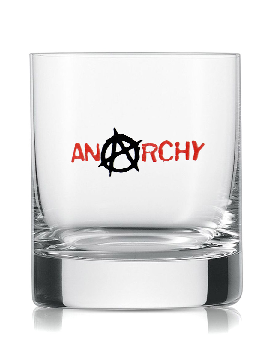 Стакан для виски Rock Merch Anarchy - фото 1 - rockbunker.ru