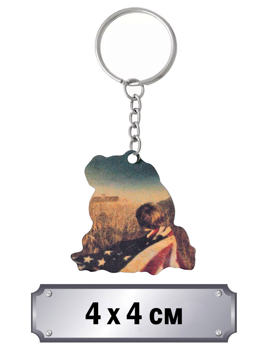 Брелок Rise Against - фото 2 - rockbunker.ru