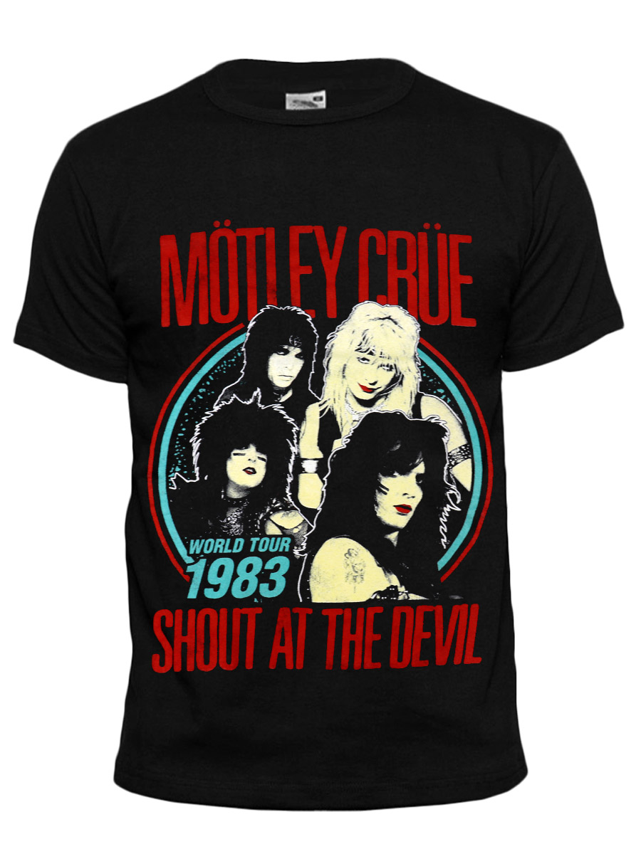 Футболка Motley Crue - фото 1 - rockbunker.ru