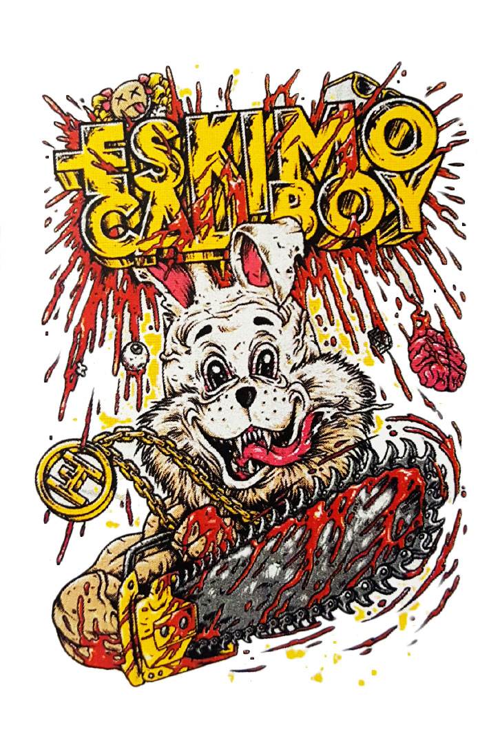 Наклейка-стикер Eskimo Calboy - фото 1 - rockbunker.ru