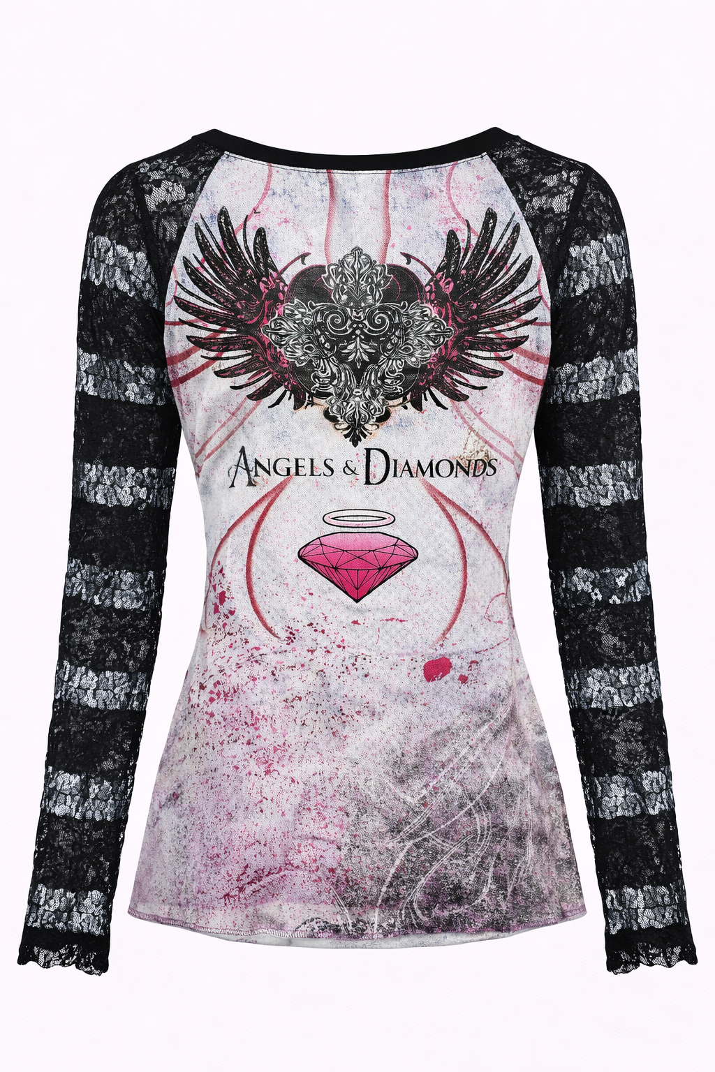 Футболка женская Xzavier AD166W-M2 Shield Wings - фото 2 - rockbunker.ru