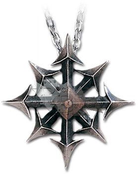 Кулон Alchemy Gothic P146 Chaostar - фото 1 - rockbunker.ru