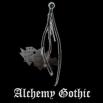 Серьга Alchemy Gothic E265 Ravens Eye - фото 2 - rockbunker.ru