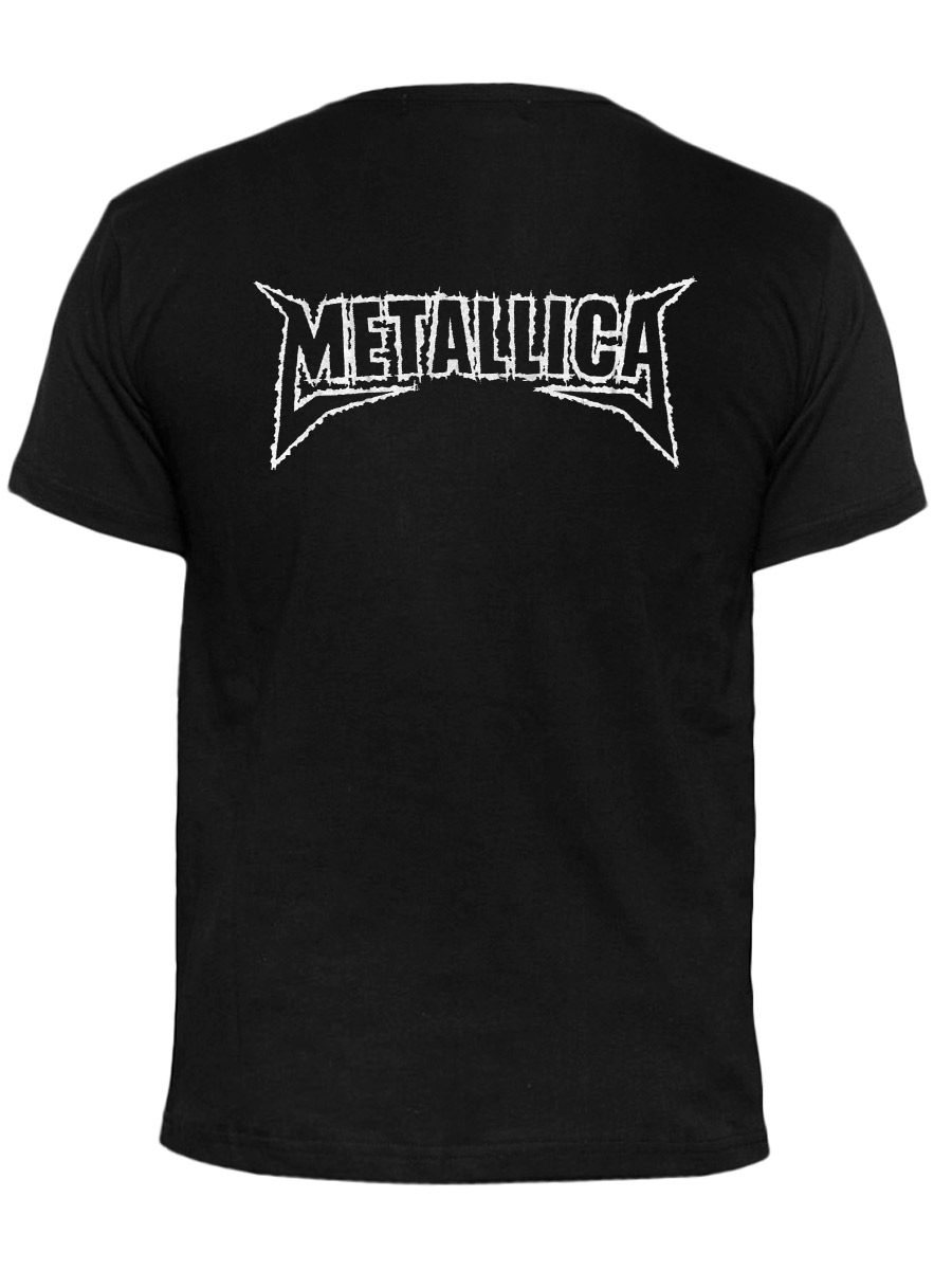 Футболка RockMerch Metallica - фото 2 - rockbunker.ru