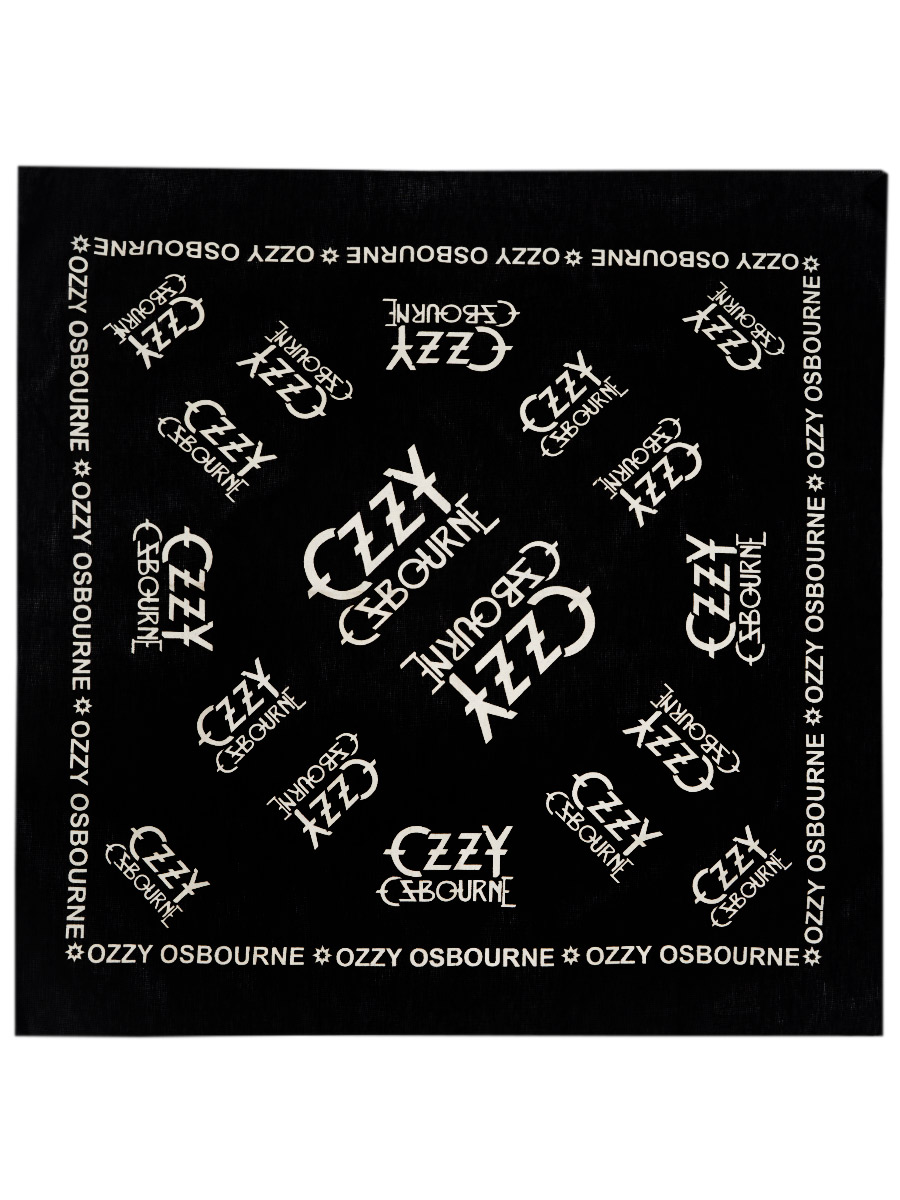 Бандана Ozzy Osbourne - фото 1 - rockbunker.ru