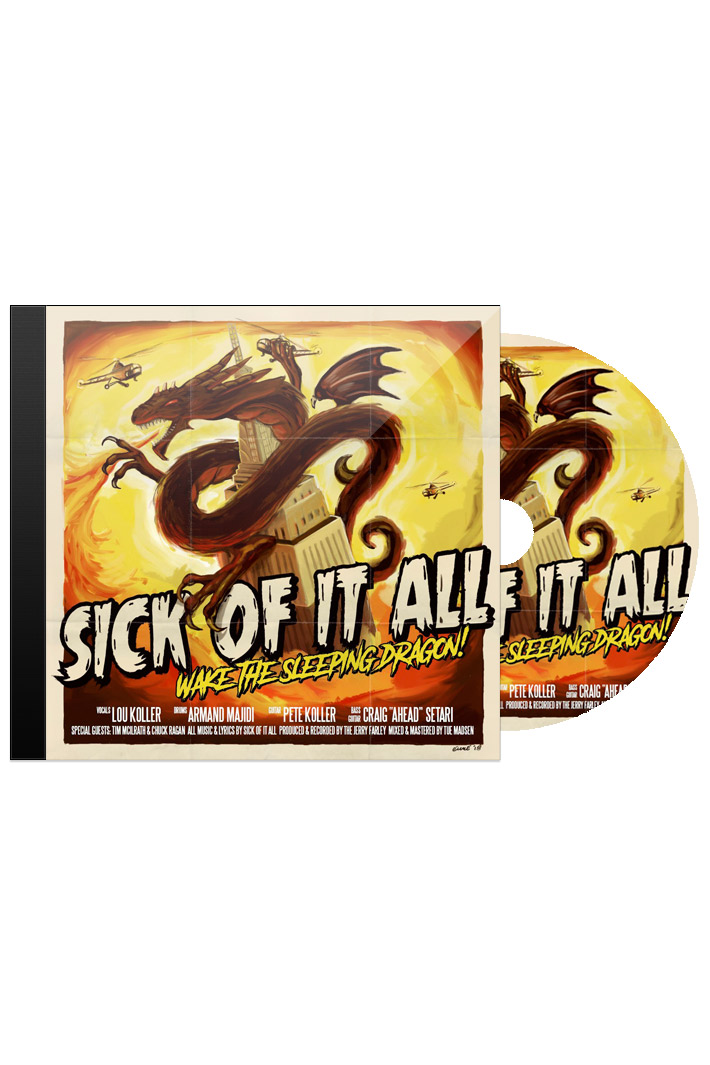 CD Диск Sick Of It All Wake The Sleeping Dragon - фото 1 - rockbunker.ru