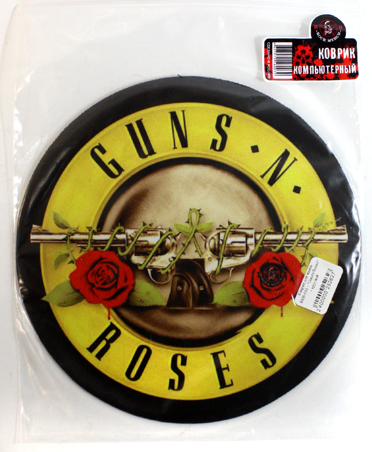 Коврик для мыши RockMerch Guns n Roses - фото 2 - rockbunker.ru
