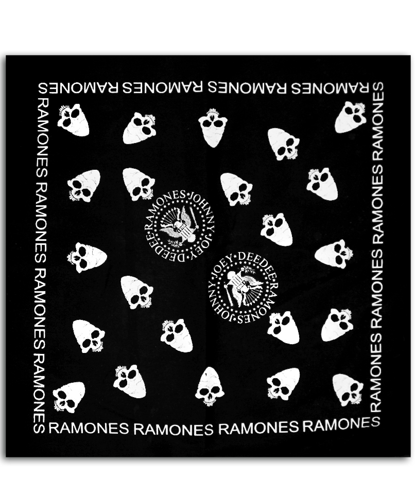 Бандана Ramones - фото 1 - rockbunker.ru