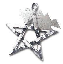 Серьга Alchemy Gothic E58 Pentagram - фото 1 - rockbunker.ru