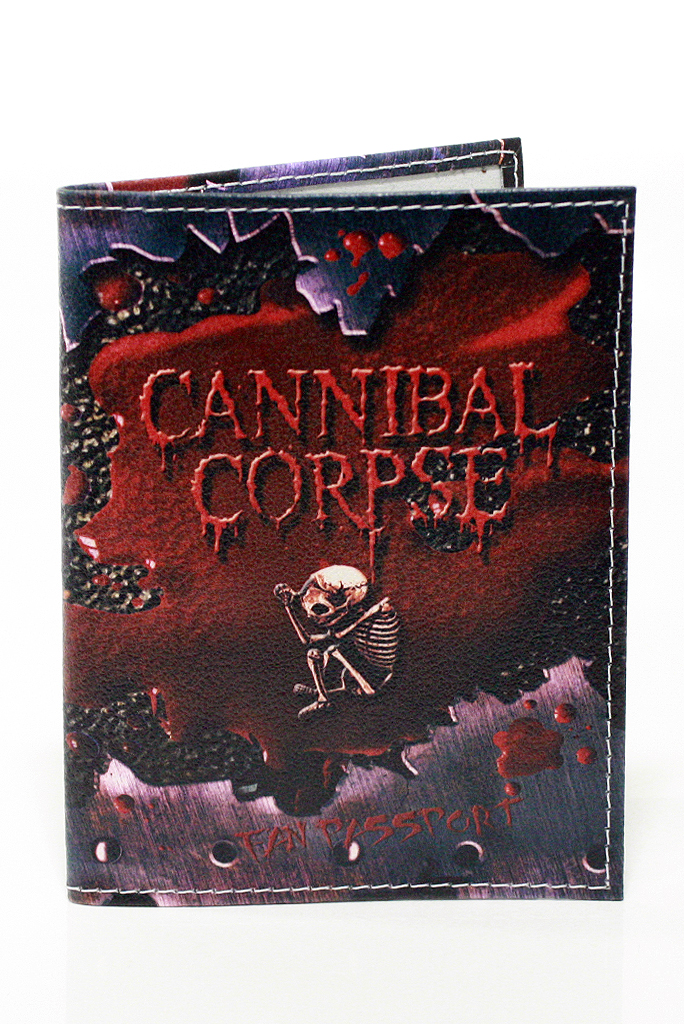 Обложка на паспорт RockMerch Canibal Corpse - фото 1 - rockbunker.ru