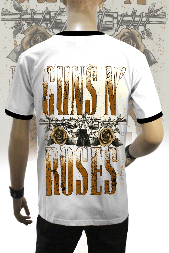 Футболка Ringer Guns n Roses - фото 2 - rockbunker.ru