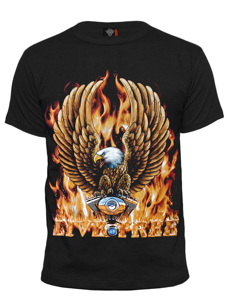 Футболка Rock Eagle Live To Ride - фото 1 - rockbunker.ru