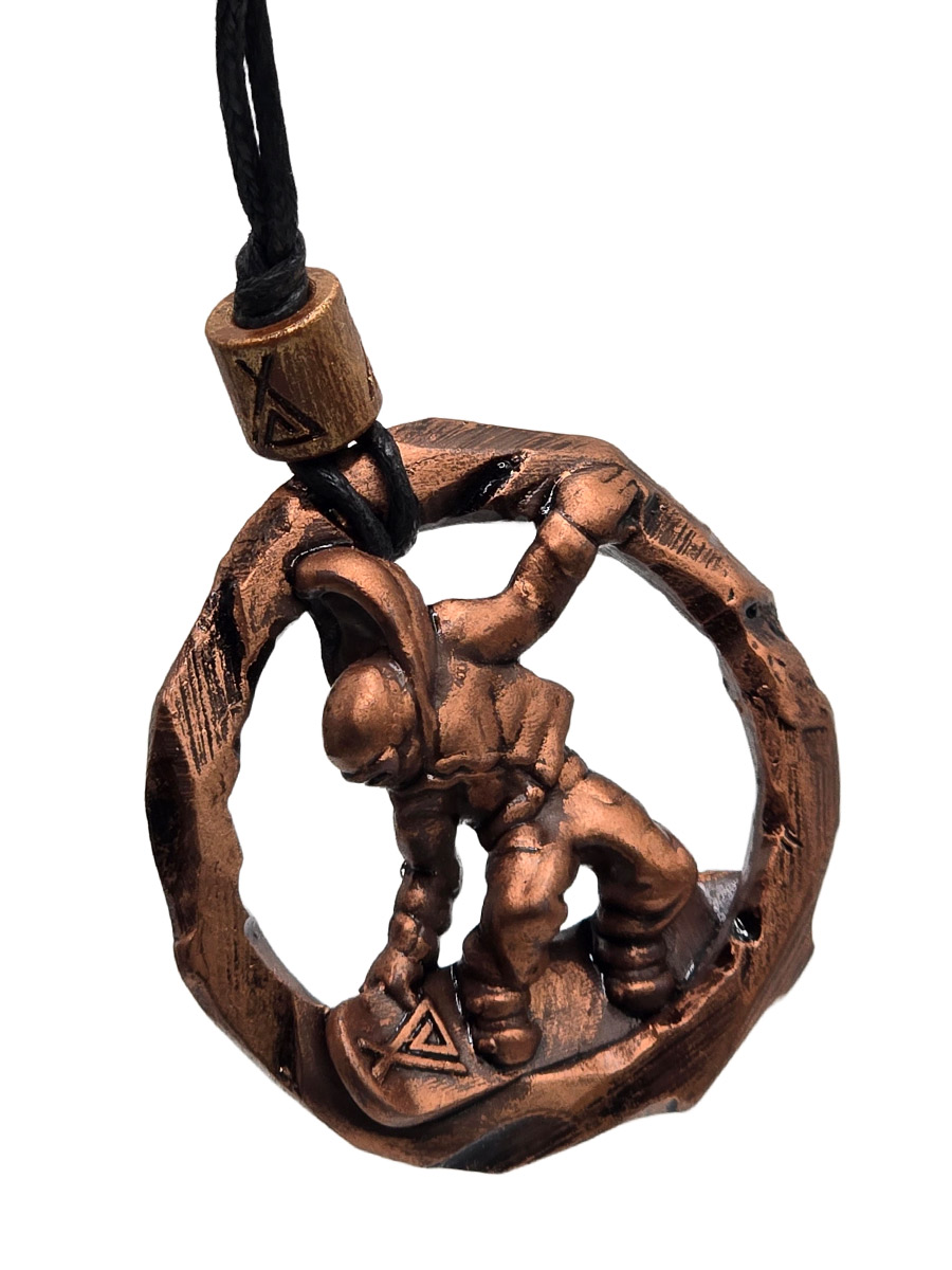 Кулон Сноубордист - фото 1 - rockbunker.ru