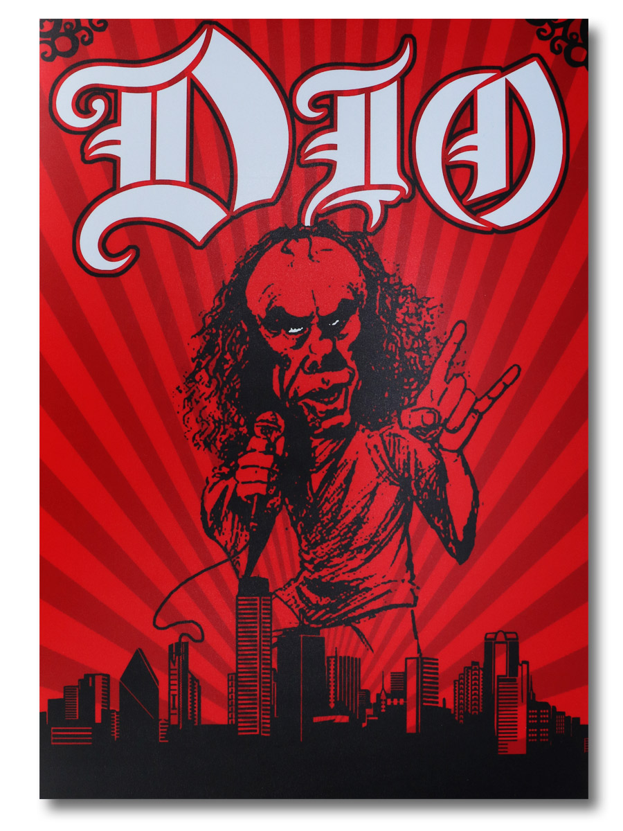 Плакат пластиковый Dio - фото 1 - rockbunker.ru