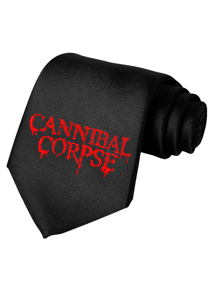 Галстук Cannibal Corpse - фото 1 - rockbunker.ru