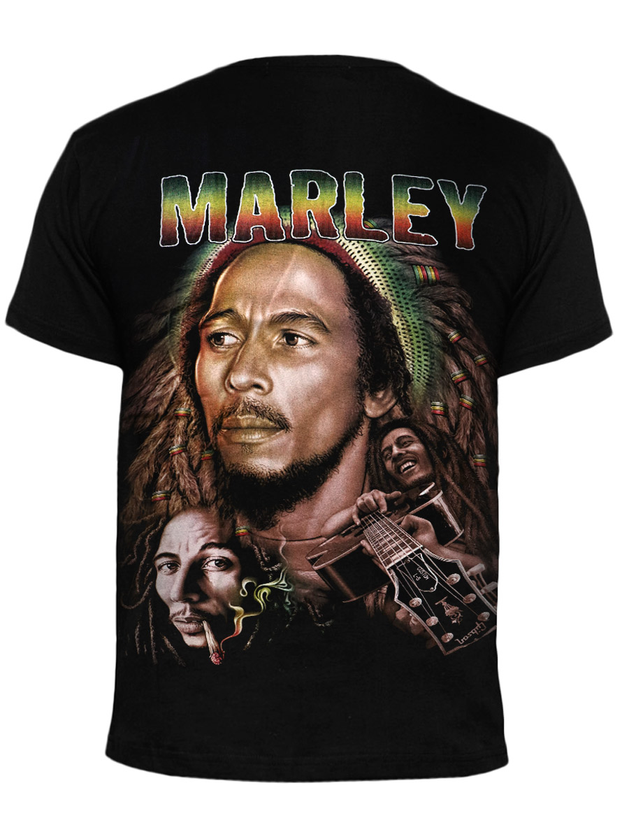 Футболка Rock Tees Bob Marley - фото 2 - rockbunker.ru