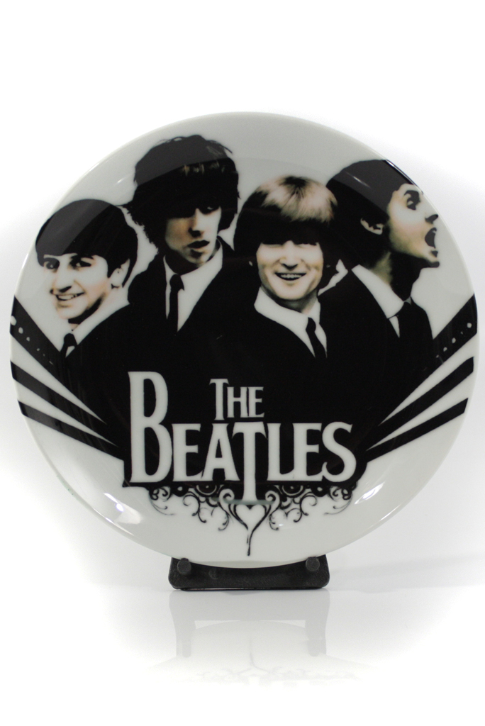 Тарелка The Beatles - фото 1 - rockbunker.ru