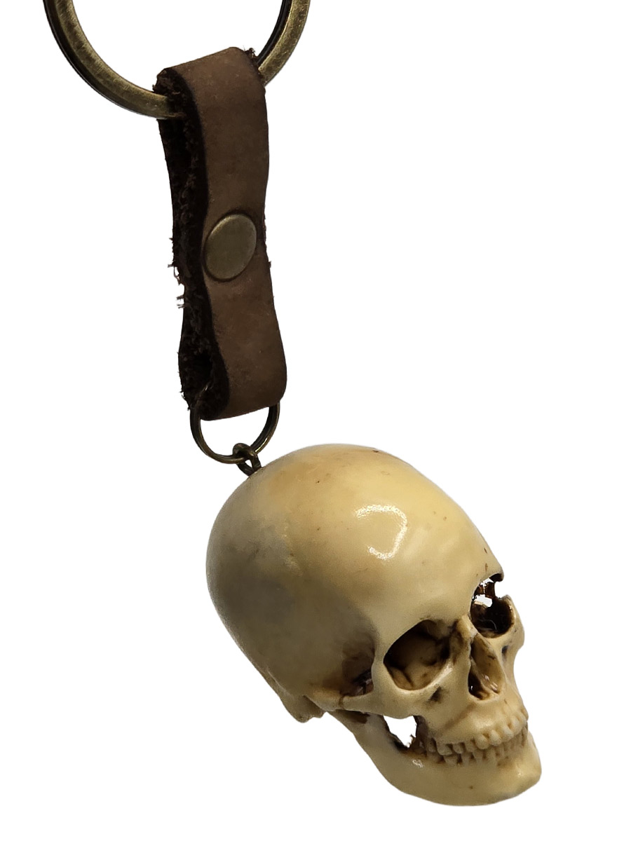 Брелок Женский Череп - фото 1 - rockbunker.ru