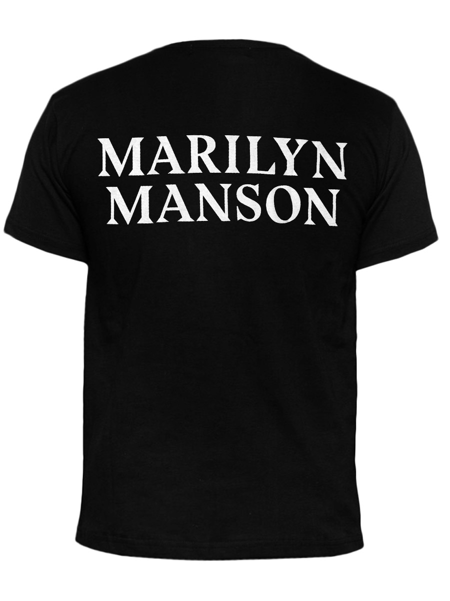 Футболка RockMerch Marilyn Manson - фото 4 - rockbunker.ru
