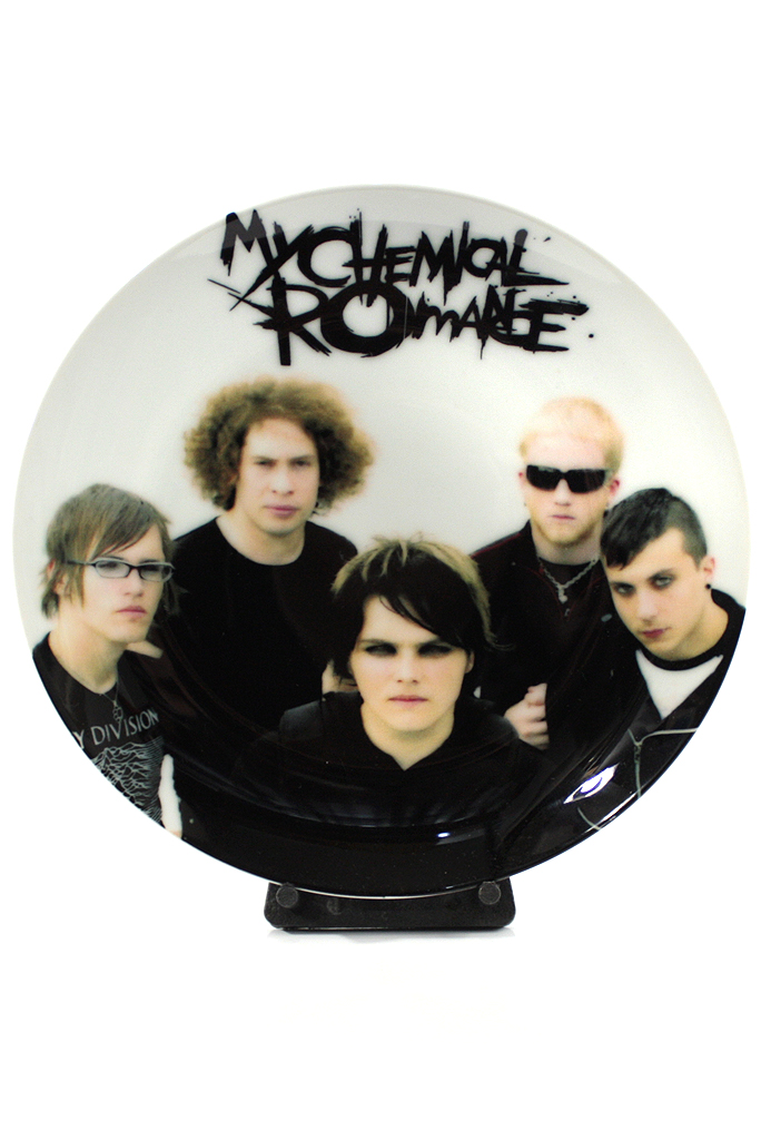 Тарелка My Chemical Romance - фото 1 - rockbunker.ru