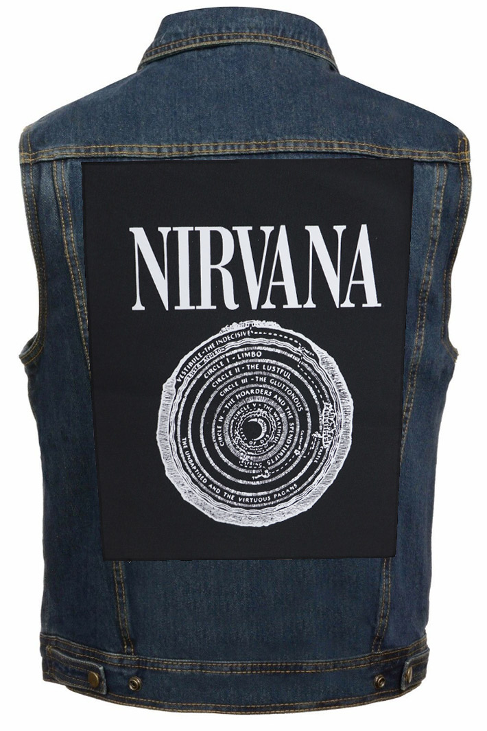 Нашивка Nirvana - фото 2 - rockbunker.ru