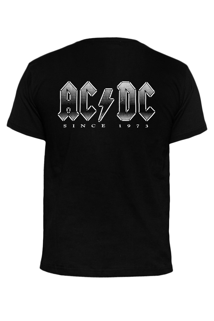 Футболка AC/DC since 1973 чёрный - фото 2 - rockbunker.ru