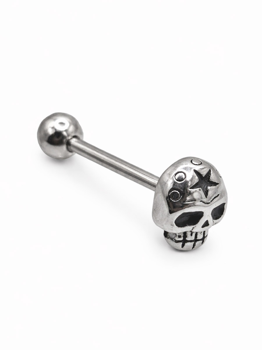 Штанга Череп со Звездой - фото 1 - rockbunker.ru