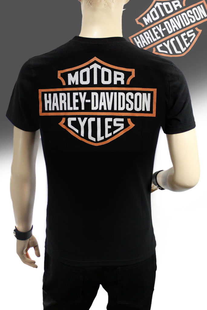 Футболка Harley-Davidson Ride hard Die free - фото 2 - rockbunker.ru