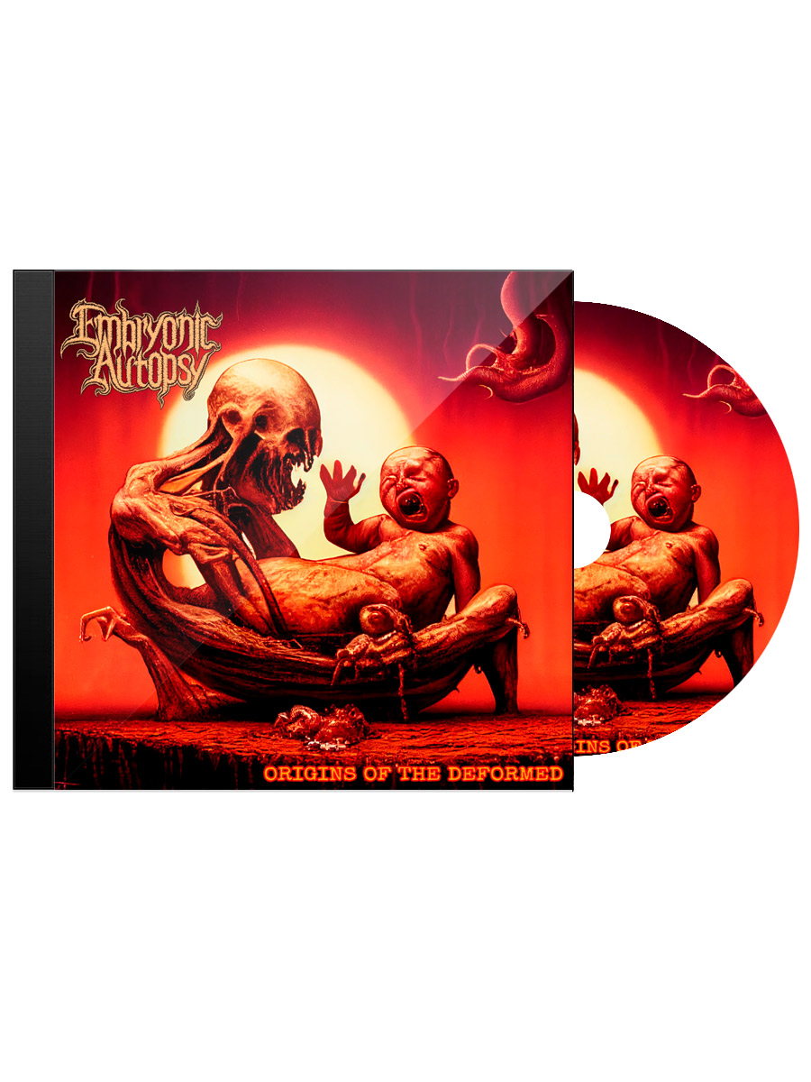 CD Диск EMBRYONIC AUTOPSY Origins Of The Deformed - фото 1 - rockbunker.ru