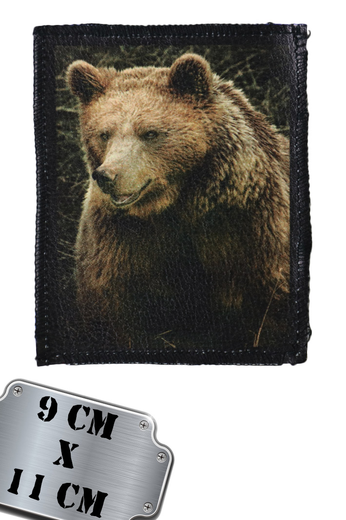 Нашивка Медведь - фото 1 - rockbunker.ru