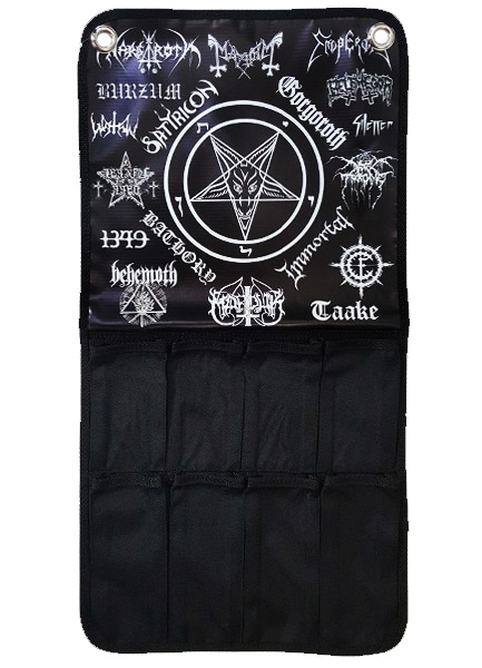 Органайзер на стену RockMerch Black Metal - фото 1 - rockbunker.ru