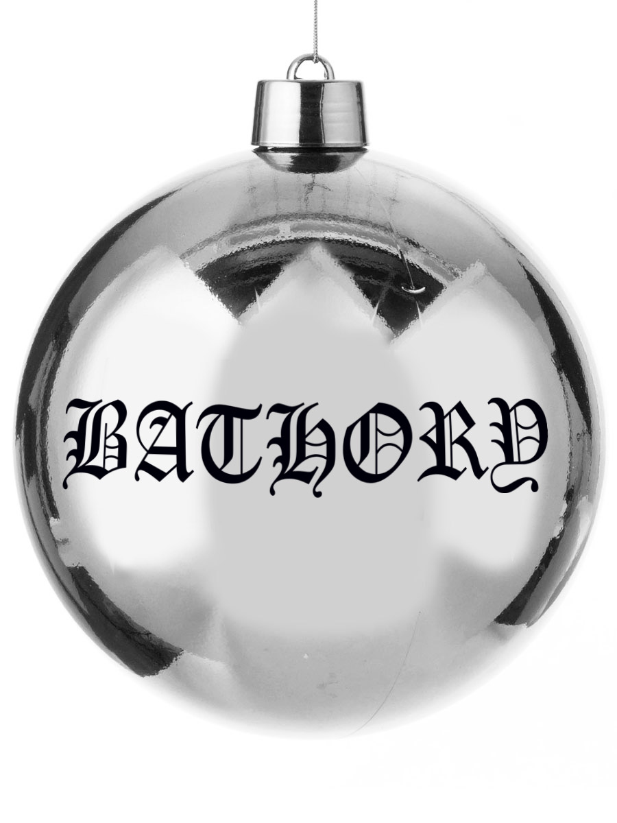 Елочный шар RockMerch Bathory - фото 1 - rockbunker.ru