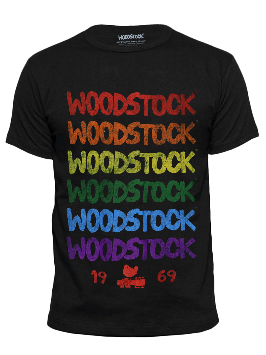 Футболка Woodstock - фото 1 - rockbunker.ru