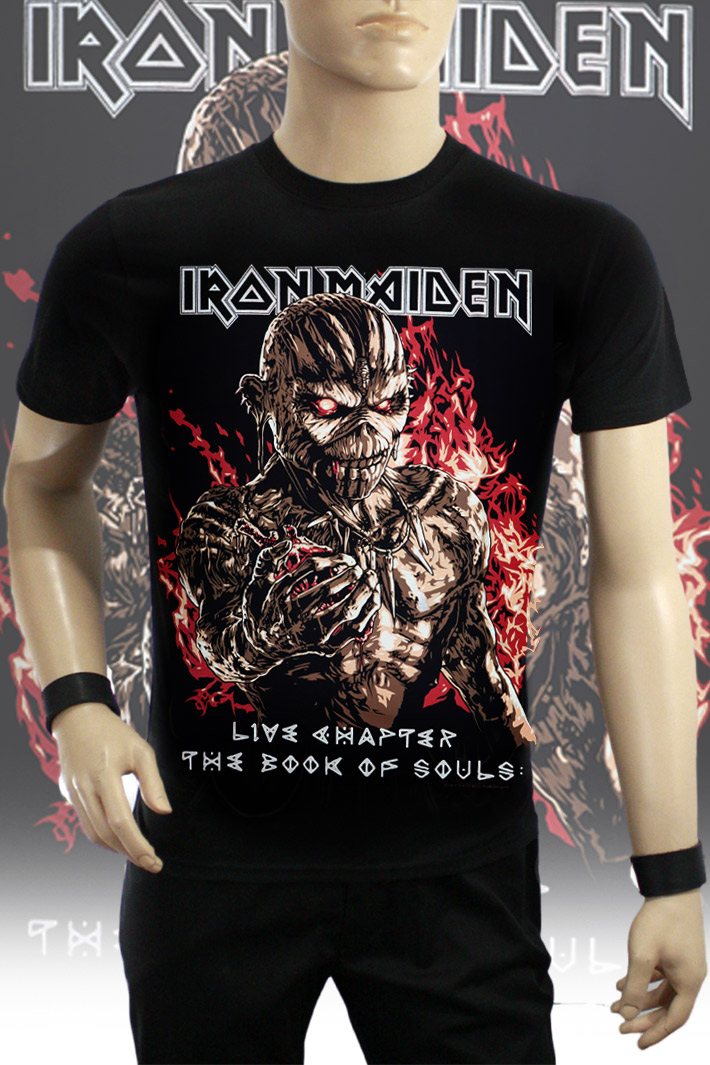 Футболка New Type System Iron Maiden Live After... - фото 1 - rockbunker.ru