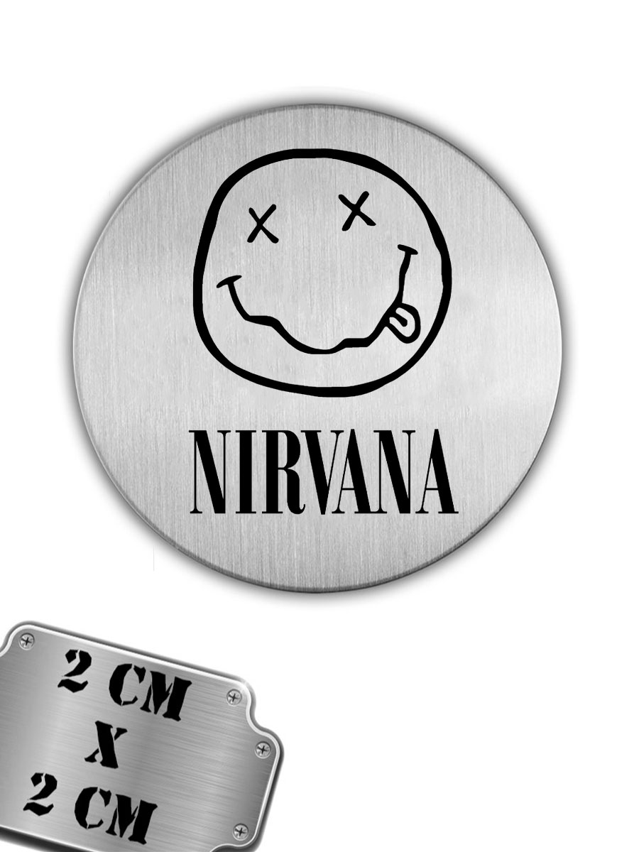 Значок-пин Kurt Cobain - фото 1 - rockbunker.ru