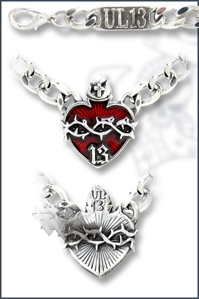 Кулон Alchemy Gothic ULP6 Sacred Heart - фото 1 - rockbunker.ru