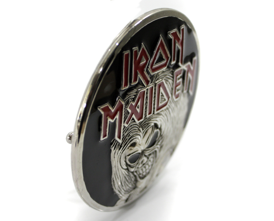 Пряжка Iron Maiden - фото 2 - rockbunker.ru