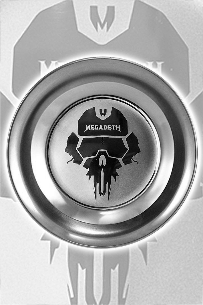 Тарелка Megadeth - фото 1 - rockbunker.ru