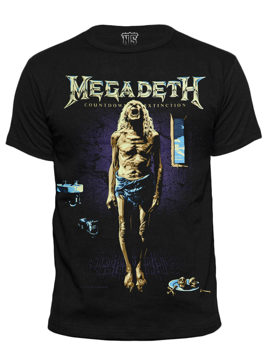 Футболка New Type System Megadeth - фото 1 - rockbunker.ru