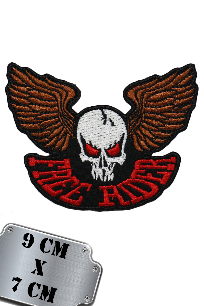 Термонашивка Free Rider - фото 1 - rockbunker.ru