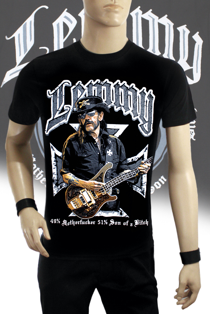 Футболка Lemmy 49-51 - фото 1 - rockbunker.ru